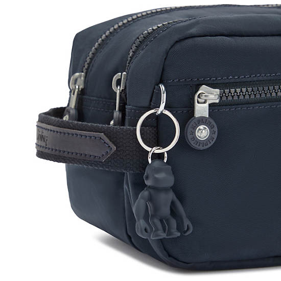 Trousses De Toilette Kipling Agot Bleu | FR 1462KO